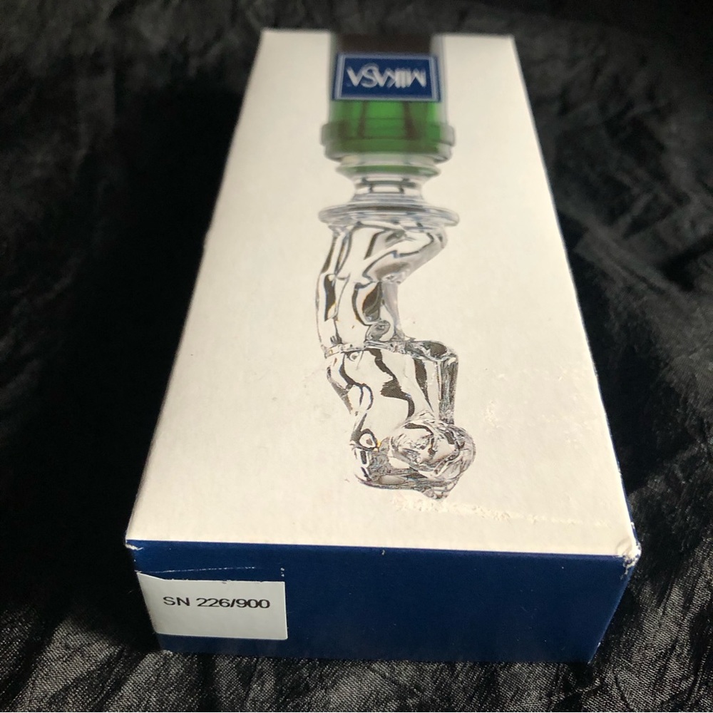 Vintage Mikasa Crystal Bottle Stopper - Bogey Golfer - Picture 5 of 15